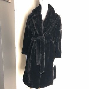 Zara Faux fur coat.